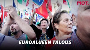 Euro repeää etelästä