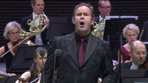 Solistina baritoni Gerald Finley