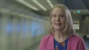 Haastattelussa Maija Hynninen