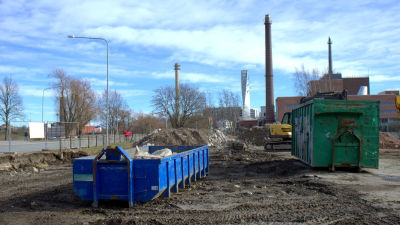Gamla båttomten vid Brändö - så här ser det ut där nu.