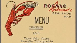 Lunch på Rogano Restaurant & Sea Food Bar. Lunch held by Rogano Restaurant & Sea Food Bar at Rogano Restaurant & Sea Food Bar.