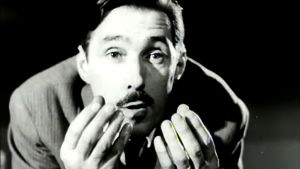 Jack Witikka ohjaa näytelmää (1954).