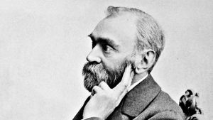 Alfred Nobel. Alfred Nobel porträtt.