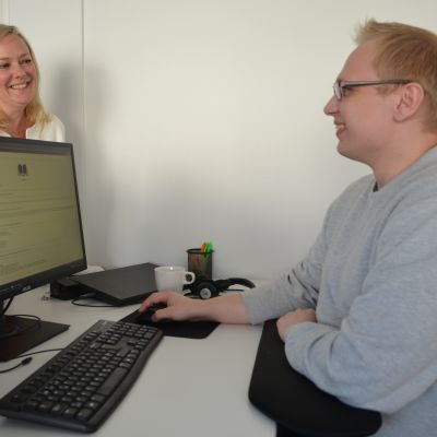Hanna Ikkala ja Jyri Oksanen