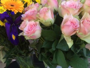 20-års jubileumsblommor. musiksalong gabriel & hilda, blommor till 20-årsjubiléet