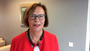 Gun Oker-Blom, direktör för svensk utbildning och småbarnsfostran på Utbildningsstyrelsen Gun Oker-Blom direktör för svenskspråkig utbildning och småbarnsfostran på Utbildingsstyrelsen