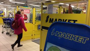 Ska Varuboden-Osla ha ensamrätt till Teboiltomten nu? S-market i köpcentret Lundi i Borgå.