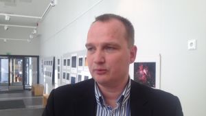 Sven Jerkku, SFP:s kretsordförande. Sven Jerkku, kretsordförande för SFP i Österbotten