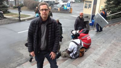 Antti Kuronen i Kiev 2014.