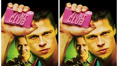 Edward Norton och Brad Pitt slåss på riktigt (iallafall nästan) i Fight Club.