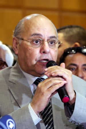 Ghad-partiets ledare Moussa Mostafa Moussa är Sisis enda motkandidat i presidentvalet den 26 till den 28 mars Ghad-partiets ledare Moussa Mostafa Moussa är Sisis enda motkandidat i presiddentvalet den 26 till den 28 mars
