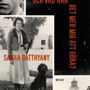 Pärmbild till Sacha Batthyanys bok "Och vad har det med mig att göra?"