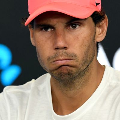Rafael Nadal pettyi Australiassa.