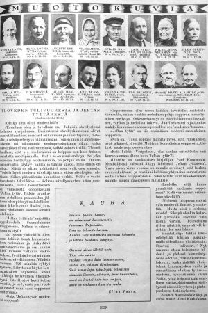 Suomen Kuvalehden juttu Väinö Raitiosta 1931.