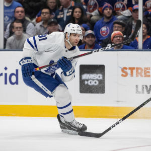 Torontos John Tavares i matchen mot New York Islanders. Torontos John Tavares i matchen mot New York Islanders.