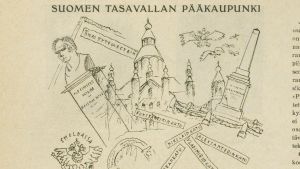 Helsinkiä Ylioppilaslehdessä 1920-luvulla