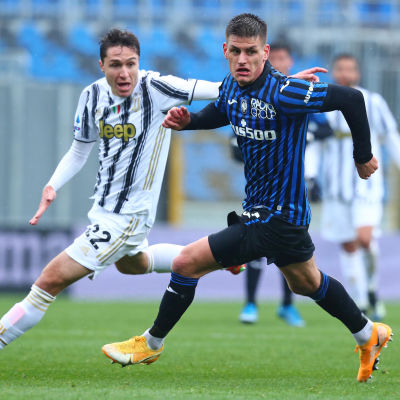 Joakim Mæhle i match mot Juventus.