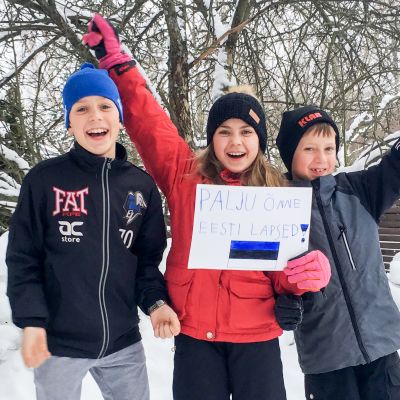 Perekond Ailio õnnitleb Eesti lapsi.