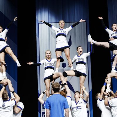 Gorillaz Suomesta esiintyi Cheerleadingin Euroopan mestaruuskilpailuissa Helsingissä