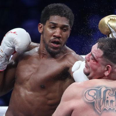 Anthony Joshua lyö Andy Ruizia.