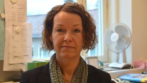 Rektor Mia Haglund ser allvarligt på de incidenter som inträffat i skolan den senaste tiden. Mia Haglund
