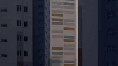 När man tittar ut från deras fönster möts man av oändliga rader med 30- och 40-våningar höga bostadshus. Överallt i Korea finns dessa bostadskomplex. Har man sett en lägenhet har man sett alla.