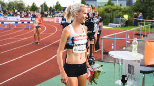 I fjol sprang Camilla Richardsson sitt personliga rekord 9.35,27 på 3000 meter hinder. Camilla Richardsson får åka till Qatar i september.