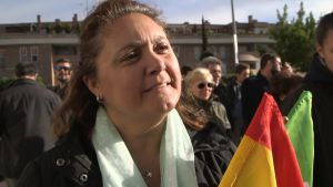 Korruptionen inom andra partier har rubbat Arantxa Jaureguis tro på spanska politiker, nu väljer hon att rösta på Vox. Arantxa Jauregui.