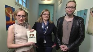Marjut Tervola, Anna Mäkelä ja Mikko-Pekka Heikkinen Marjut Tervola, Anna Mäkelä ja Mikko-Pekka Heikkinen