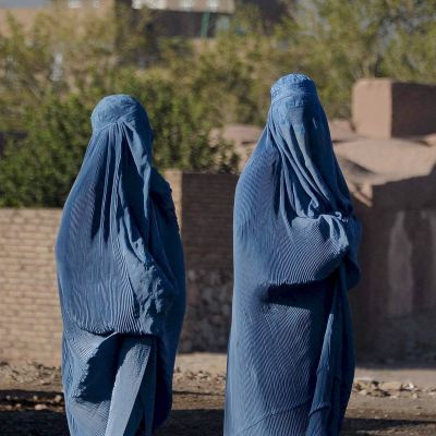 Kvinnor i Herat 21.9.2021