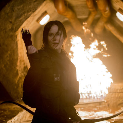 Jennifer Lawrence i Hunger Games: Mockingjay del 2