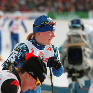 Virpi Kuitunen Lahden MM-kisoissa 2001