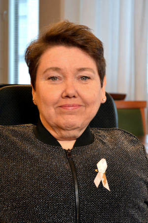 Porträtt av Carola Lithén.
