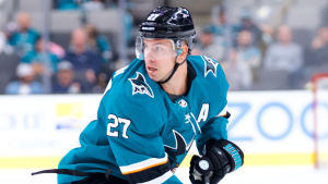 Joonas Donskois San Jose kan gå långt i slutspelet. Joonas Donskoi i San Jose.