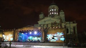 Nyårsfesten har flyttat från Senatstorget till Medborgartorget. Nyårsfirande vid Senatstorget
