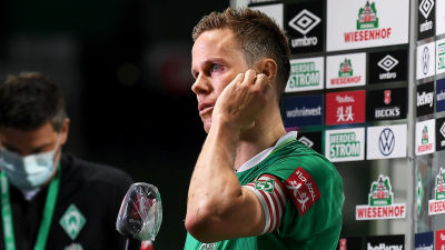 Niklas Moisander intervjuas.