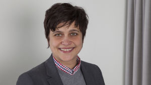 Silvia Modig föll ut från riksdagen och försöker nu att komma in i EU-parlamentet. Silvia Modig (Vf)