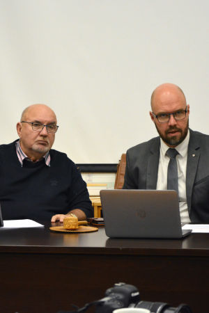 Lars Gästgivars (SFP) och Kim Berg (SDP).