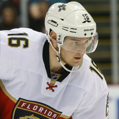 Aleksander Barkov har gjort 27 poäng på 36 NHL-matcher den här säsongen.