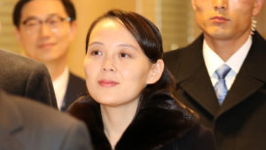 Sydkoreanska medier följde noga med Kim Yo-Jong vart hon än gick Kim Yo-Jong ingår i Nordkoreas officiella delegation i OS.
