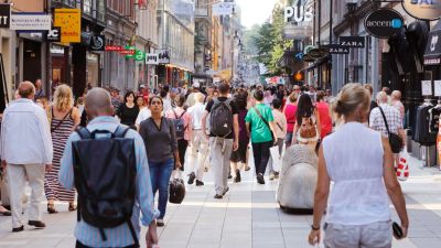 Drottninggatan i Stockholm