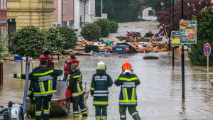 Störtregn ledde till översvämningar i Tyskland | Utrikes ...
