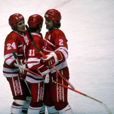 Sergej Makarov, Igor Larionov och Vjateslav Fetisov hörde till de sovjetiska spelarna som imponerade under Kanada Cup 1981.