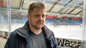 Michael Lyyski, direktör på Vasaregionens arenor. Michael Lyyski, direktör på Vasaregionens arenor.