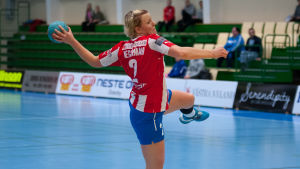 Pamela Degerman har gjort långt över tusen mål i FM-serien. (Arkivbild) Pamela Degerman