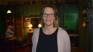 De grönas ordförande i Lojo Katja Husso hade hoppas på ännu fler röster till partiet. De grönas ordförande i Lojo, Katja Hussi.