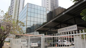 Mossack Fonsecas huvudkontor i Panama City Mossack Fonsecas byggnad i Panama City 2016.