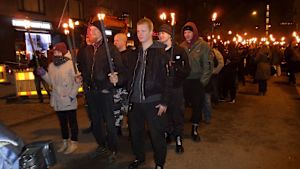 I år är det femte gången som fackeltåget 612 ordnas på självständighetsdagen. 612-fackeltåget startade från Tölö torg och marscherade till Sandudds begravningsplats för att lägga ljus på hjältegravarna.