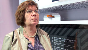 Karin Janss är trogen besökare på Frankfurtmässan Karin Janss är trogen besökare på Frankfurtmässan.