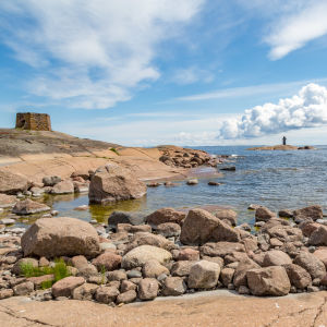 Rankin saaren rantaviivaa